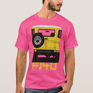 Camiseta Landcruiser fj40 amarelo