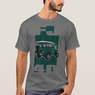 Camiseta Landcruiser Verde FJ40 