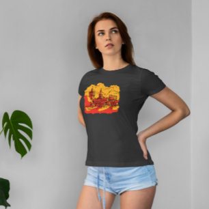 Camiseta Landmark Charles Bridge