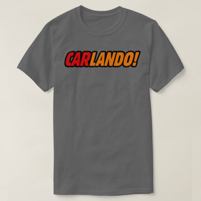Camiseta lando F1 Design (Frente do Design)