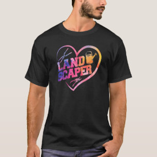 Camiseta Landscaper Landscaping Landscape Architect Heart W