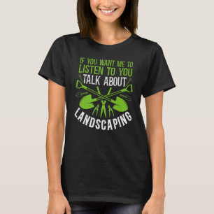 Camiseta Landscaper Landscaping Landscape Architect Vintage