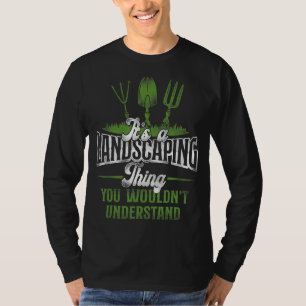 Camiseta Landscaper Landscaping Landscape Architect Vintage