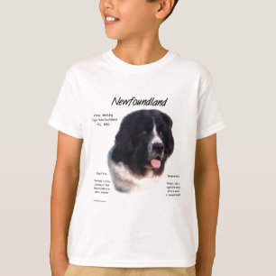 Camiseta Landseer, História da Terra Nova; Eu adoro Novos