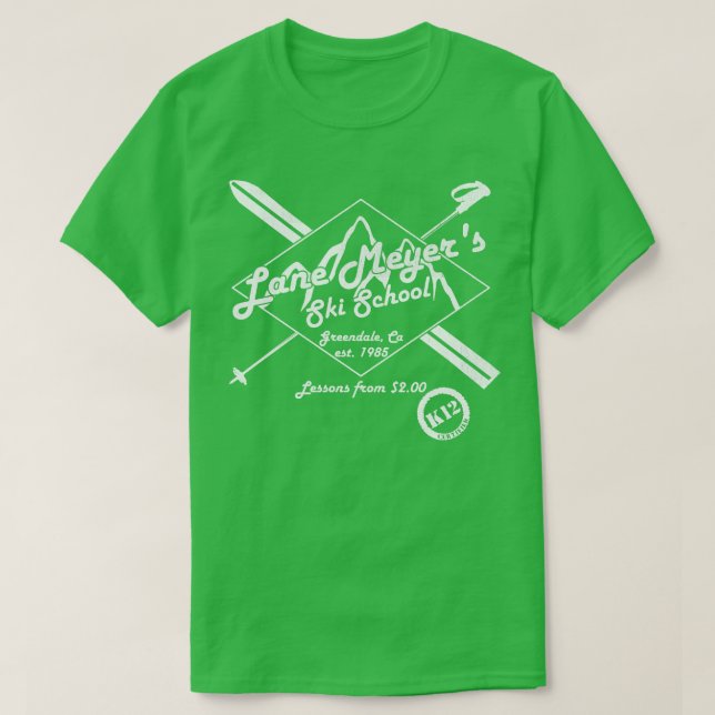 Camiseta Lane Meyer Ski School (Frente do Design)