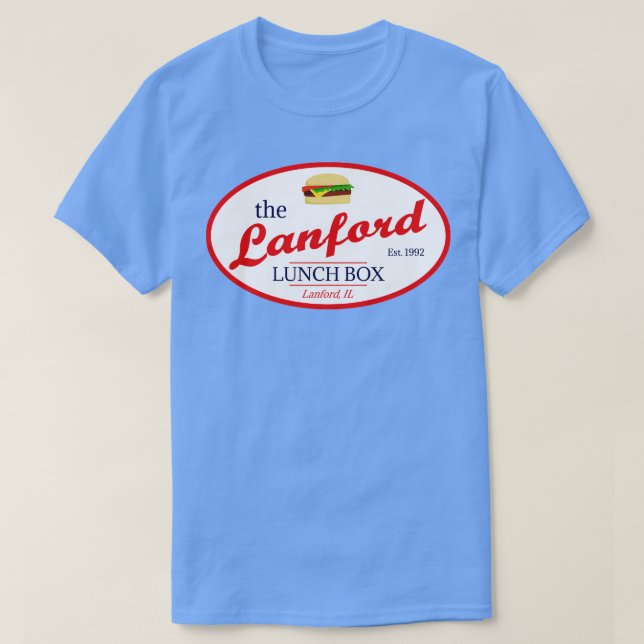 Camiseta Lanford Lunch Box (Frente do Design)