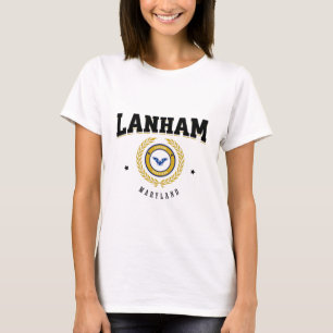 Camiseta Lanham Maryland Preto
