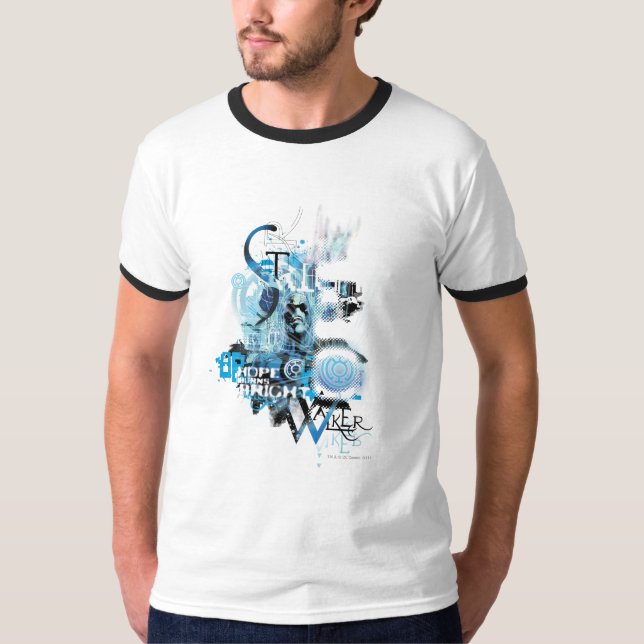 Camiseta Lanterna Azul Gráfico 1 (Frente)
