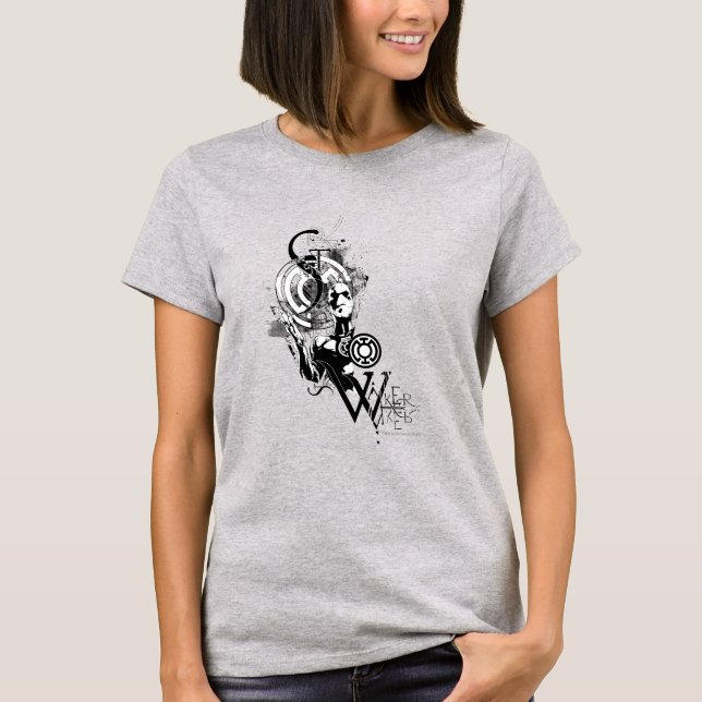 Camiseta Lanterna Azul - Gráfico 2 (Frente)