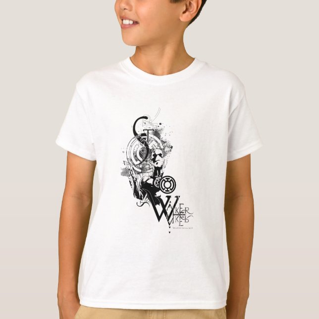 Camiseta Lanterna Azul - Gráfico 2 (Frente)