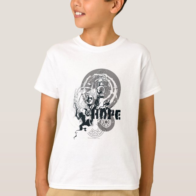 Camiseta Lanterna Azul Gráfico 4 (Frente)