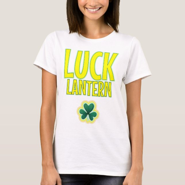 Camiseta Lanterna da sorte (Frente)
