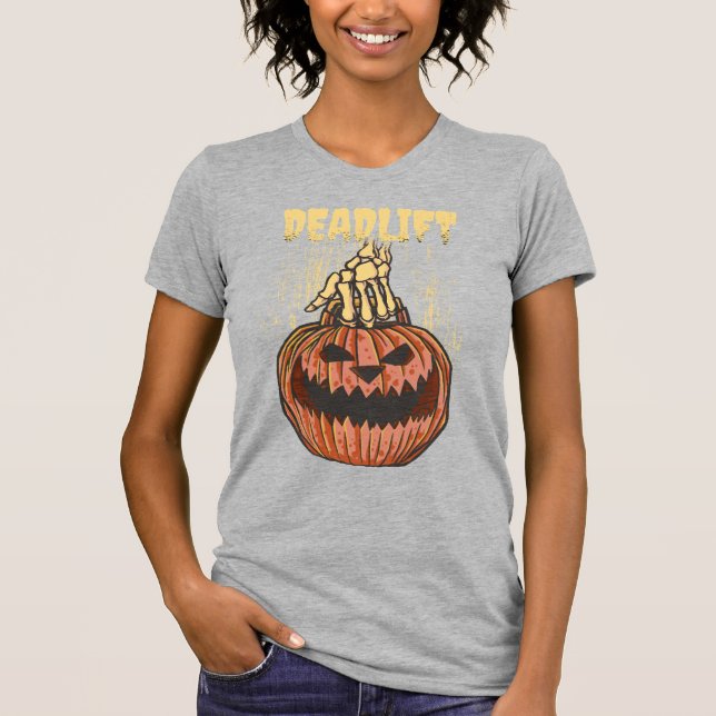 Camiseta lanterna de Halloween (Frente)