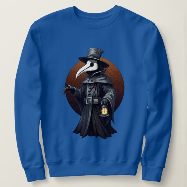 Camiseta Lanterna de Médico da Peste – Gótico Escu (Frente do Design)