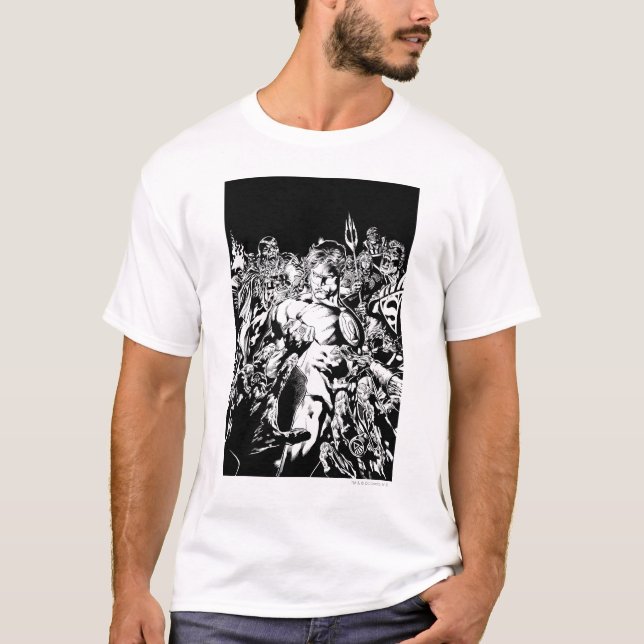 Camiseta Lanterna Verde Cercada (Frente)