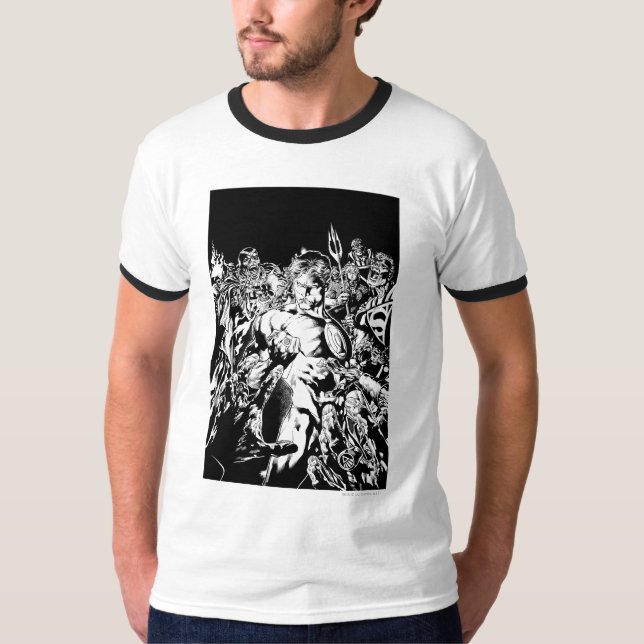 Camiseta Lanterna Verde Cercada (Frente)