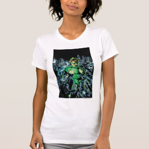 Camiseta Lanterna verde cercada - cor