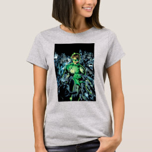 Camiseta Lanterna verde cercada - cor