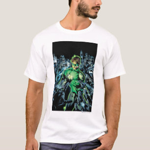 Camiseta Lanterna verde cercada - cor