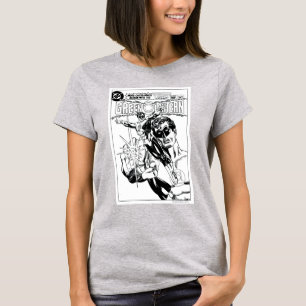 Camiseta Lanterna verde - cobrir, preto e Whit cómicos da