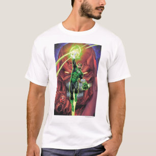 Camiseta Lanterna Verde com fluxo de luz - Cor