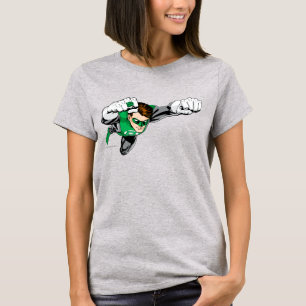 Camiseta Lanterna verde - cómica, voando certo