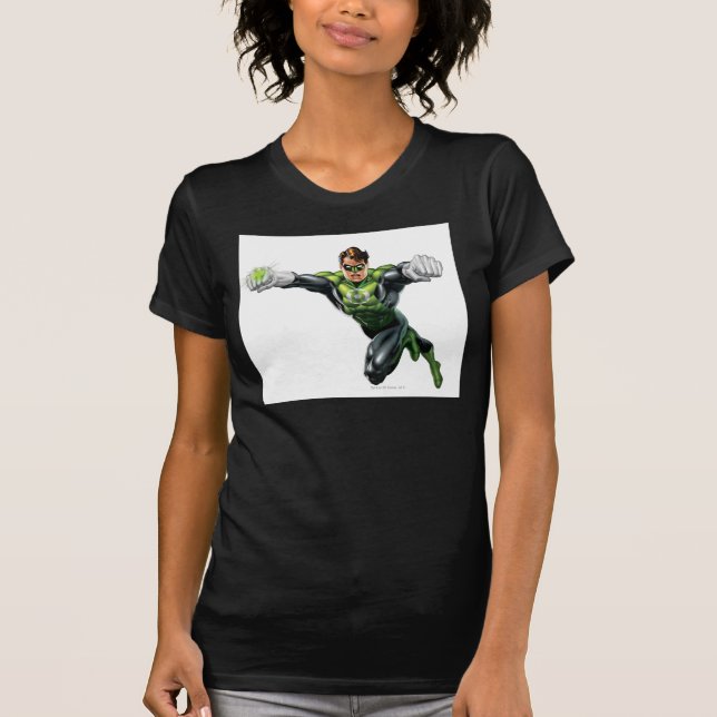 Camiseta Lanterna Verde - Completamente Renderizado, Olhand (Frente)