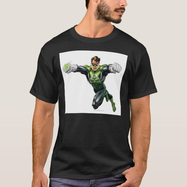Camiseta Lanterna Verde - Completamente Renderizado, Olhand (Frente)