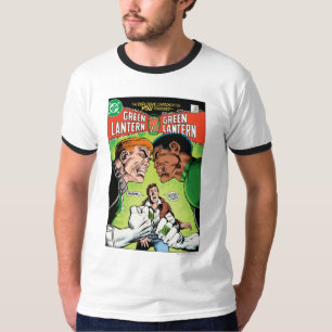 Camiseta Lanterna verde contra a lanterna verde