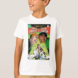 Camiseta Lanterna verde contra a lanterna verde