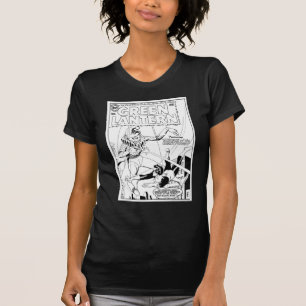 Camiseta Lanterna verde contra o palhaço, preto e branco