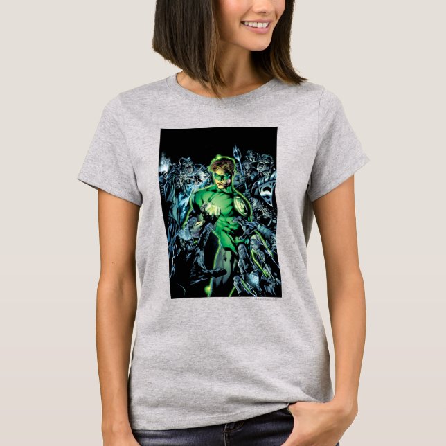 Camiseta Lanterna Verde - Cor (Frente)
