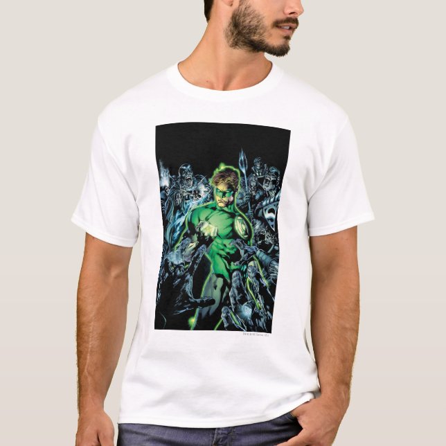 Camiseta Lanterna Verde - Cor (Frente)