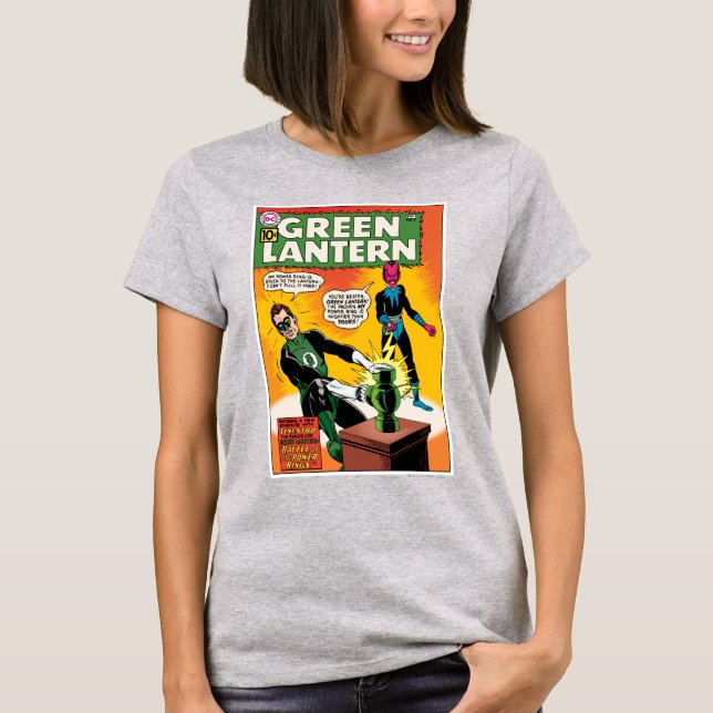 Camiseta Lanterna Verde e Cobrir Sinestro (Frente)