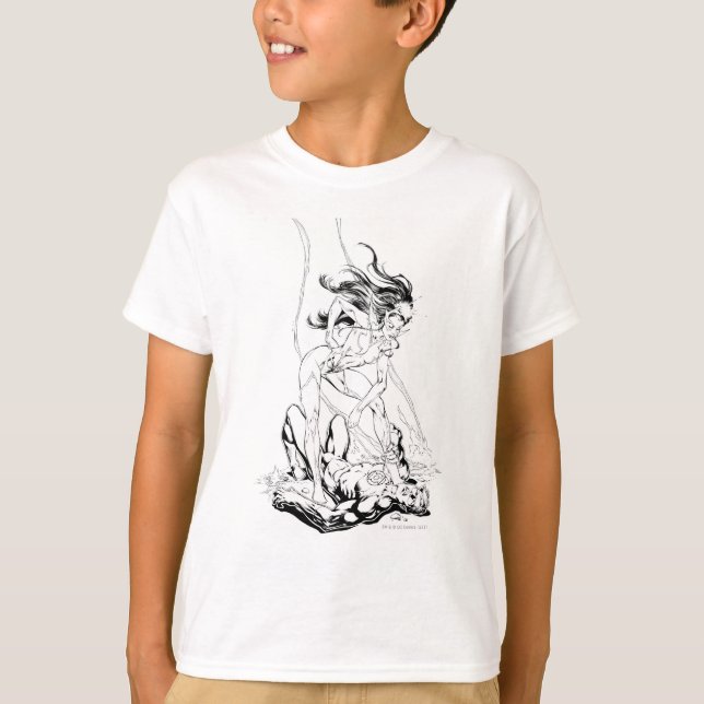 Camiseta Lanterna Verde e Espírito Estrela (Frente)