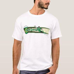 Camiseta Lanterna verde e logotipo