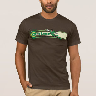 Camiseta Lanterna verde e logotipo