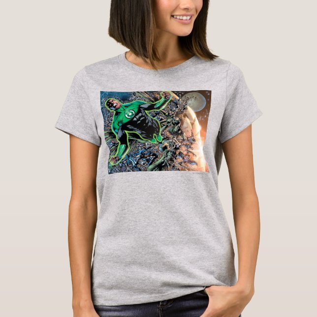 Camiseta Lanterna Verde e Lua (Frente)