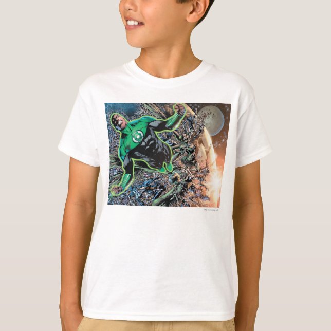 Camiseta Lanterna Verde e Lua (Frente)