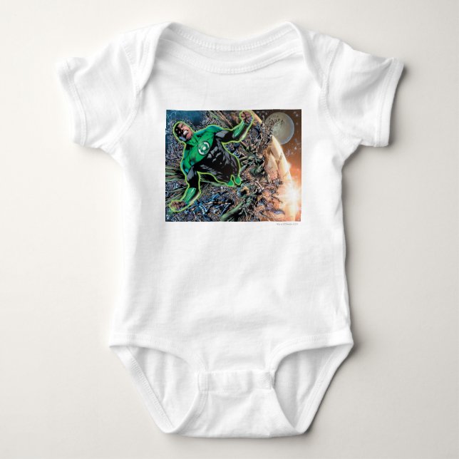 Camiseta Lanterna Verde e Lua (Frente)