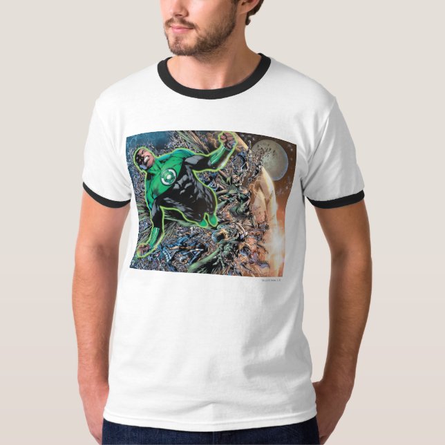 Camiseta Lanterna Verde e Lua (Frente)