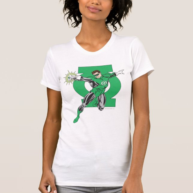 Camiseta Lanterna Verde e Símbolo (Frente)