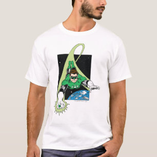 Camiseta Lanterna Verde e Terra