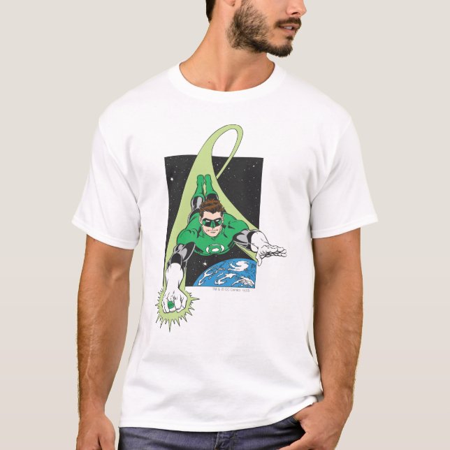 Camiseta Lanterna Verde e Terra (Frente)