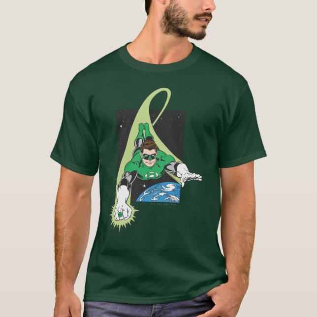 Camiseta Lanterna Verde e Terra (Frente)