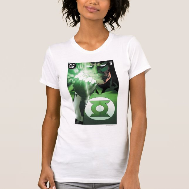 Camiseta Lanterna Verde fecha o cobrir (Frente)