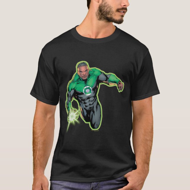 Camiseta Lanterna Verde John Stewart (Frente)