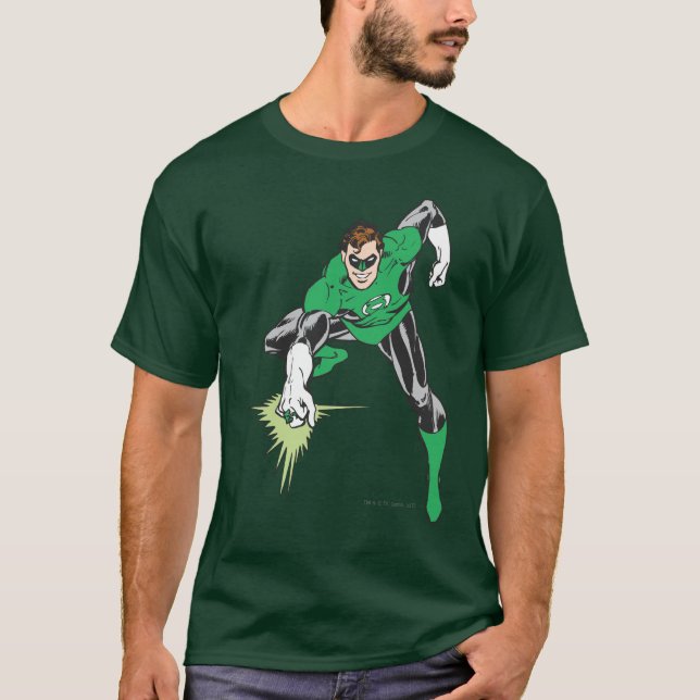 Camiseta Lanterna Verde Luta (Frente)