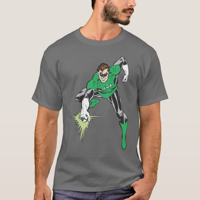 Camiseta Lanterna Verde Luta (Frente)