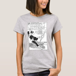 Camiseta Lanterna verde - míssil do fugitivo, preto e